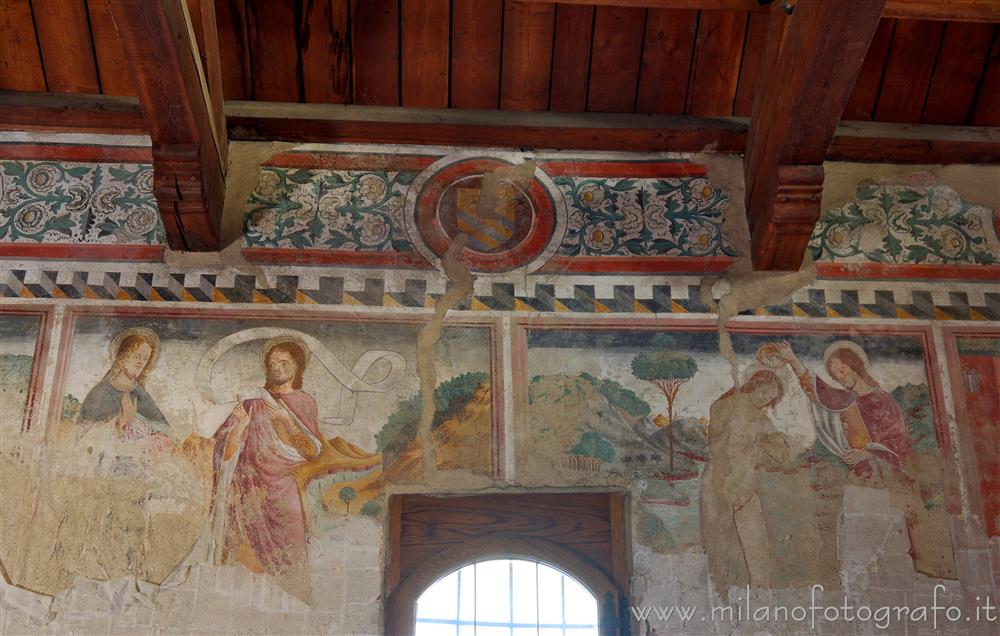 Settimo Milanese (Milan, Italy) - Baptism of Christ in the Oratory of St. John the Baptist